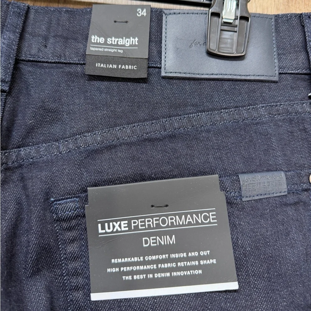 NWT 7 For All Mankind The Straight Luxe Performance